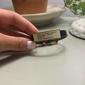 leather marc jacobs bracelet